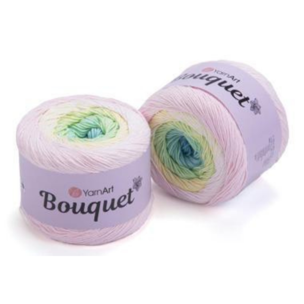 Bouquet 706 zöld/kék/rózsaszín/sárga 250 g