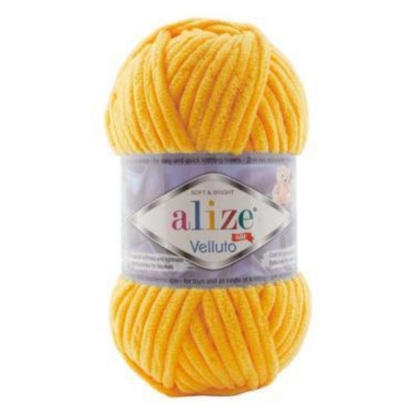 Velluto 216 sárga 100 g