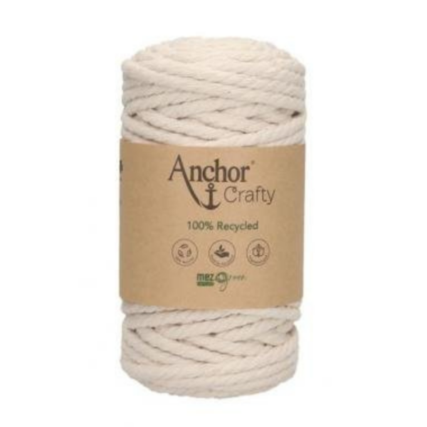 Anchor Crafty makrame 00105 ekrü 250 g