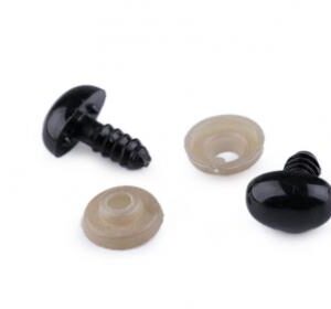Biztonsági orr kb. 1 cm fekete