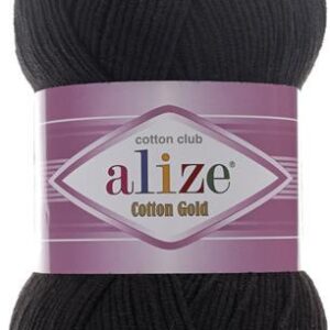 Cotton Gold 60 fekete 100 g