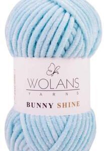 Bunny Shine 820-11 csillogó világoskék 100 g