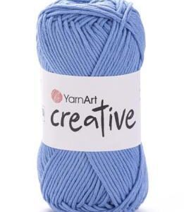 YarnArt Creative pamutfonal 239 pasztell kék 50 g