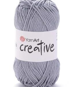 YarnArt Creative pamutfonal 244 szürke 50 g