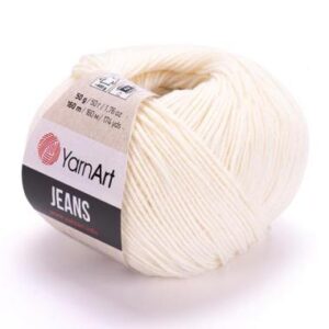 YarnArt Jeans 03 törtfehér 50 g