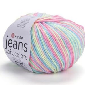 YarnArt Jeans Soft Colors 6204 unikornis 50 g