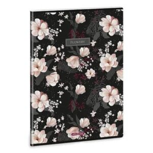 Ars Una A5 extra kapcsos füzet -vonalas – Flowery