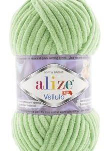 Alize Velluto plüss fonal 103 pasztellzöld 100 g