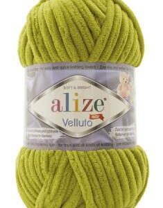 Alize Velluto plüss fonal 11 pisztácia 100 g