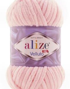 Alize Velluto plüss fonal 340 barackos rózsaszín 100g