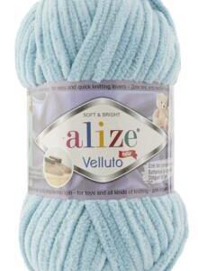 Alize Velluto plüss fonal 414 vízzöld 100 g